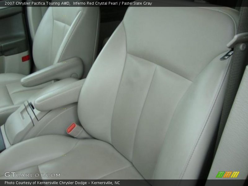 Inferno Red Crystal Pearl / Pastel Slate Gray 2007 Chrysler Pacifica Touring AWD
