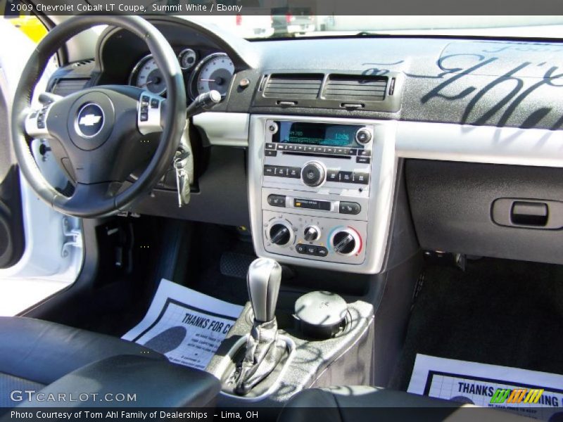 Summit White / Ebony 2009 Chevrolet Cobalt LT Coupe