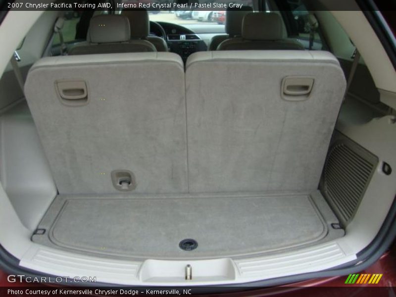 Inferno Red Crystal Pearl / Pastel Slate Gray 2007 Chrysler Pacifica Touring AWD