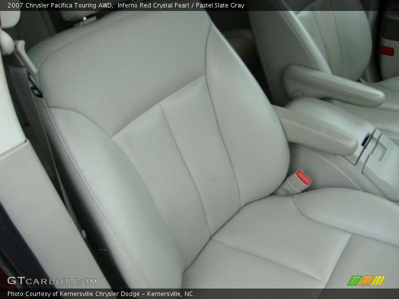 Inferno Red Crystal Pearl / Pastel Slate Gray 2007 Chrysler Pacifica Touring AWD