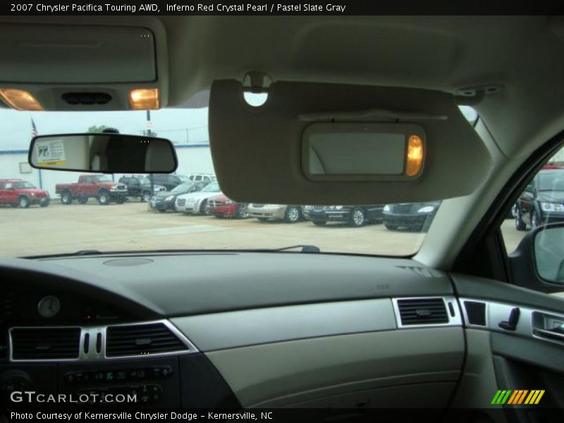 Inferno Red Crystal Pearl / Pastel Slate Gray 2007 Chrysler Pacifica Touring AWD