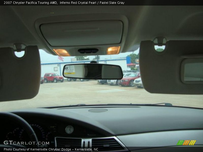 Inferno Red Crystal Pearl / Pastel Slate Gray 2007 Chrysler Pacifica Touring AWD