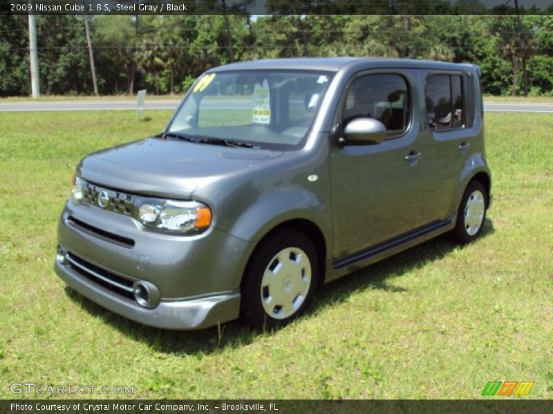 Steel Gray / Black 2009 Nissan Cube 1.8 S