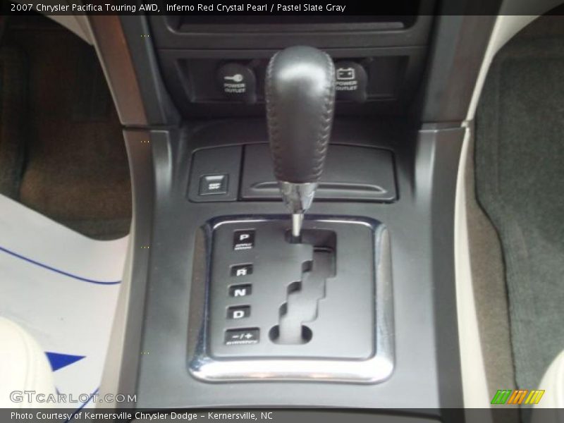 Inferno Red Crystal Pearl / Pastel Slate Gray 2007 Chrysler Pacifica Touring AWD