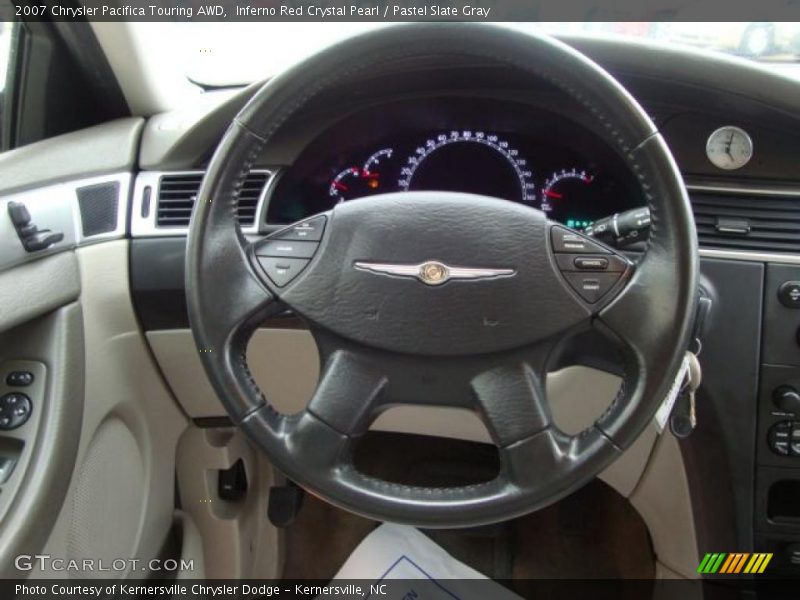 Inferno Red Crystal Pearl / Pastel Slate Gray 2007 Chrysler Pacifica Touring AWD