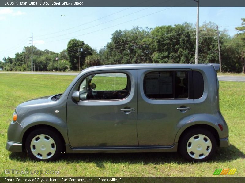 Steel Gray / Black 2009 Nissan Cube 1.8 S