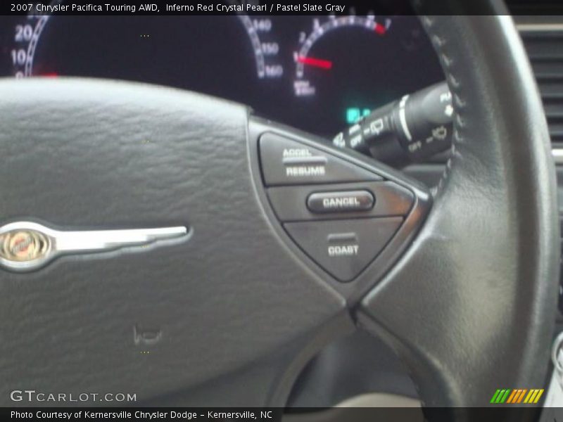 Inferno Red Crystal Pearl / Pastel Slate Gray 2007 Chrysler Pacifica Touring AWD