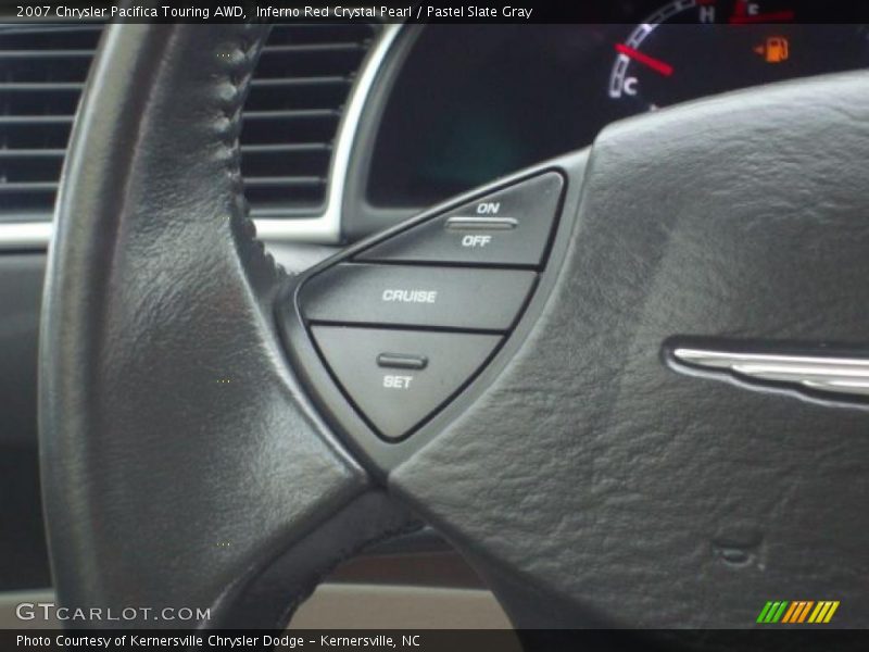 Inferno Red Crystal Pearl / Pastel Slate Gray 2007 Chrysler Pacifica Touring AWD