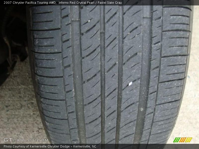 Inferno Red Crystal Pearl / Pastel Slate Gray 2007 Chrysler Pacifica Touring AWD