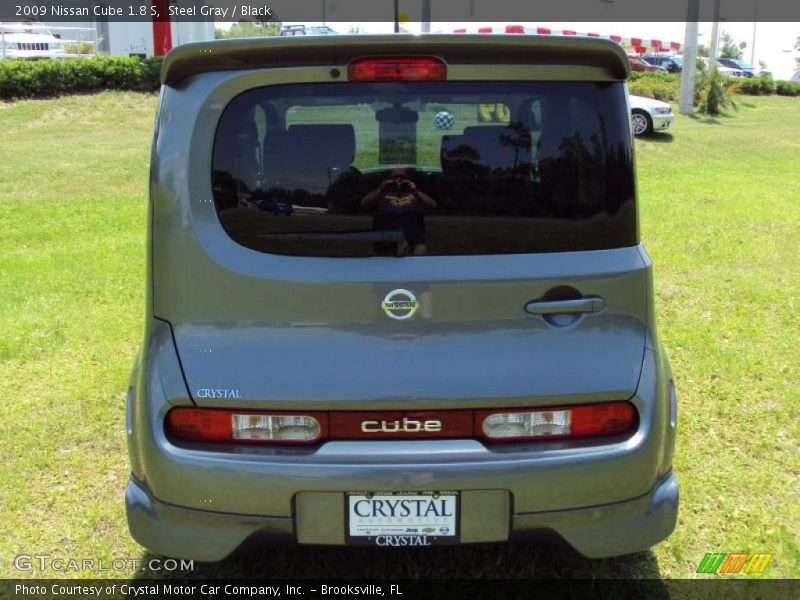 Steel Gray / Black 2009 Nissan Cube 1.8 S