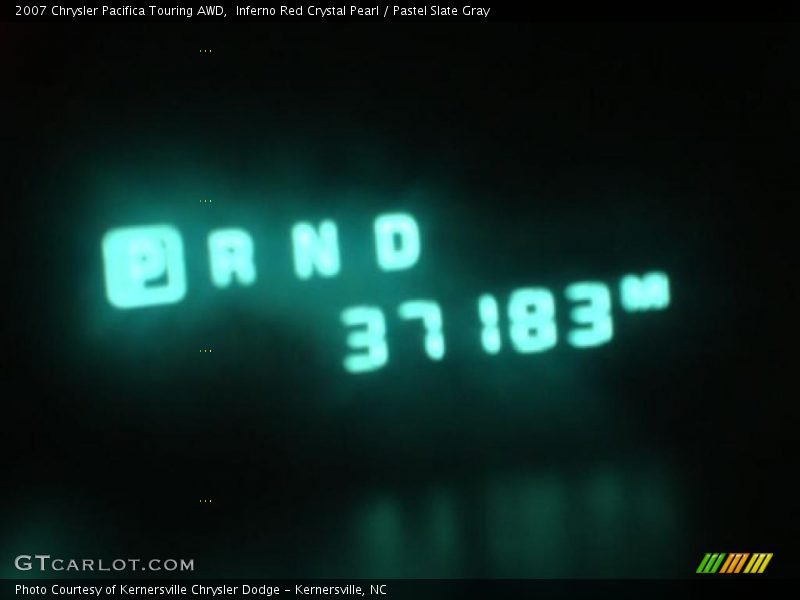 Inferno Red Crystal Pearl / Pastel Slate Gray 2007 Chrysler Pacifica Touring AWD