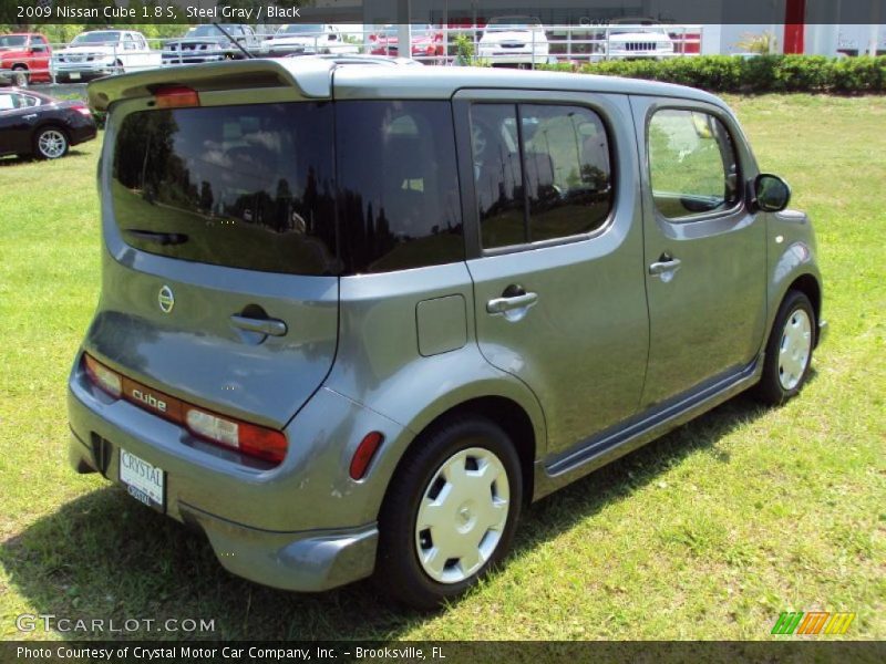 Steel Gray / Black 2009 Nissan Cube 1.8 S