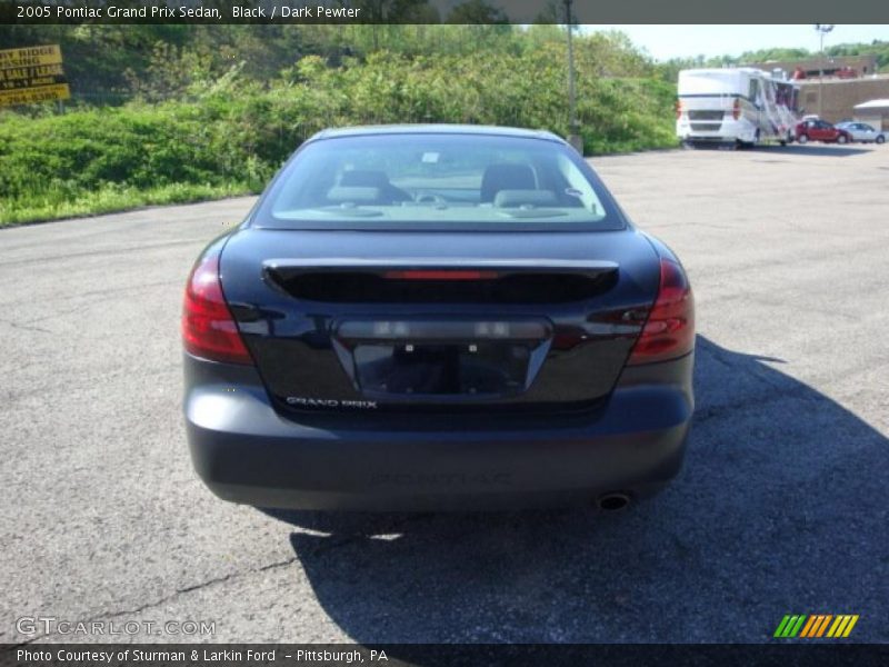 Black / Dark Pewter 2005 Pontiac Grand Prix Sedan