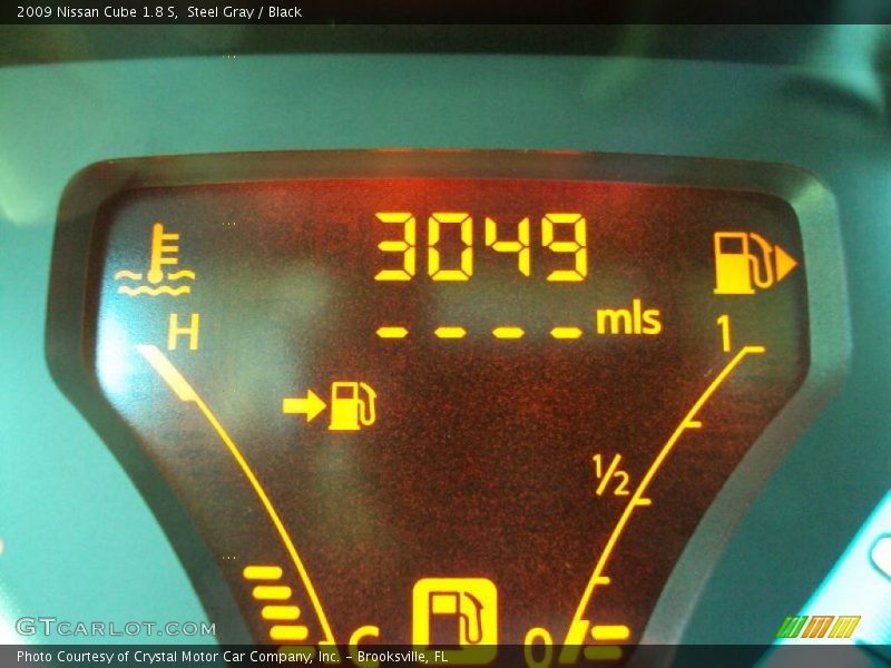 Steel Gray / Black 2009 Nissan Cube 1.8 S