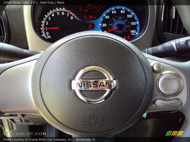 Steel Gray / Black 2009 Nissan Cube 1.8 S