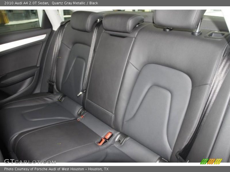 Quartz Gray Metallic / Black 2010 Audi A4 2.0T Sedan