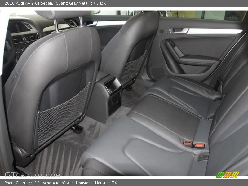 Quartz Gray Metallic / Black 2010 Audi A4 2.0T Sedan