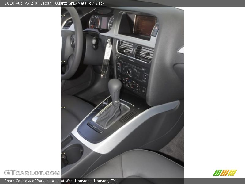 Quartz Gray Metallic / Black 2010 Audi A4 2.0T Sedan