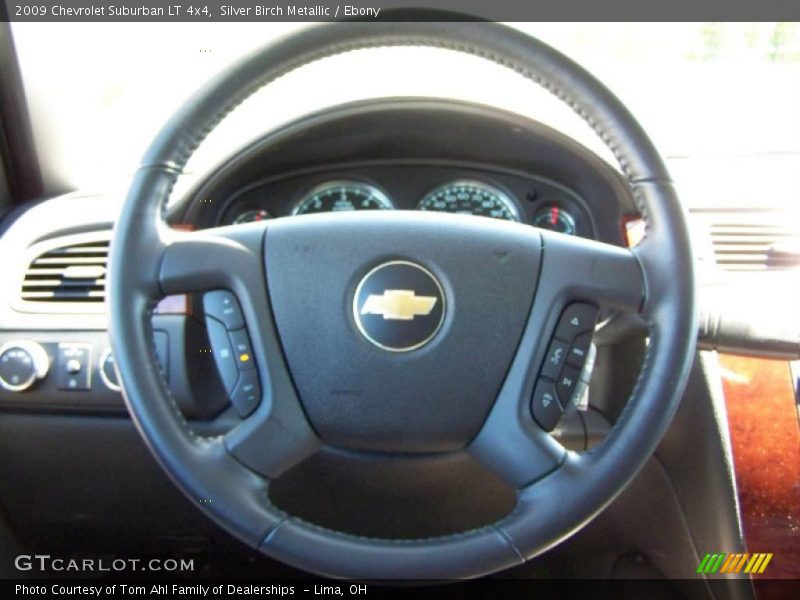 Silver Birch Metallic / Ebony 2009 Chevrolet Suburban LT 4x4