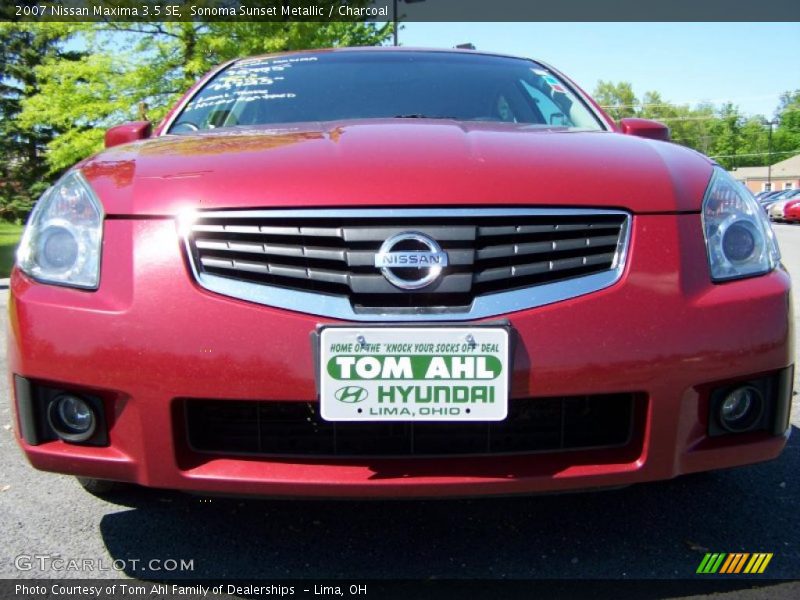 Sonoma Sunset Metallic / Charcoal 2007 Nissan Maxima 3.5 SE