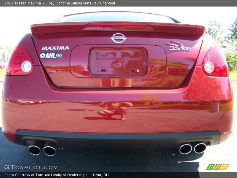 Sonoma Sunset Metallic / Charcoal 2007 Nissan Maxima 3.5 SE
