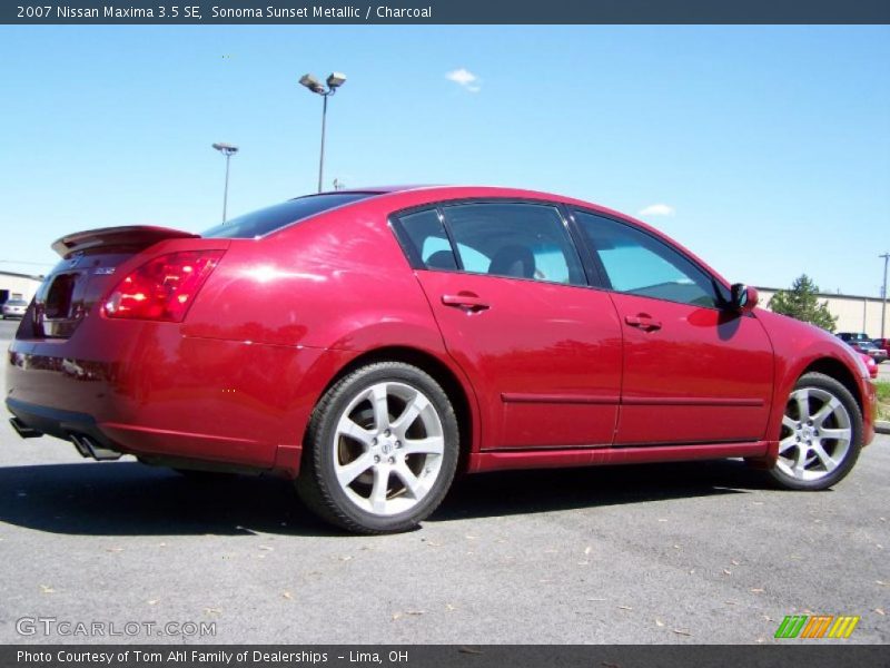 Sonoma Sunset Metallic / Charcoal 2007 Nissan Maxima 3.5 SE