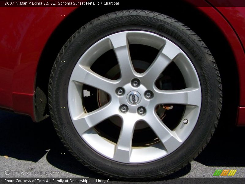 Sonoma Sunset Metallic / Charcoal 2007 Nissan Maxima 3.5 SE