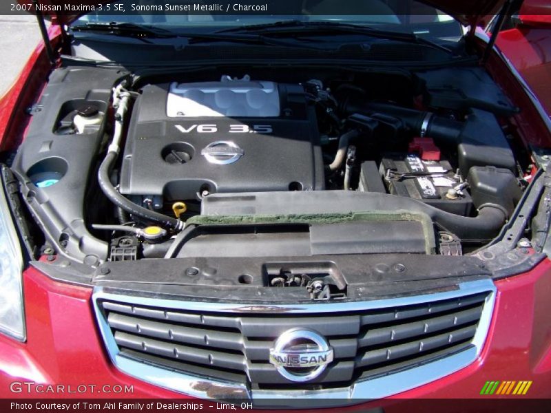 Sonoma Sunset Metallic / Charcoal 2007 Nissan Maxima 3.5 SE