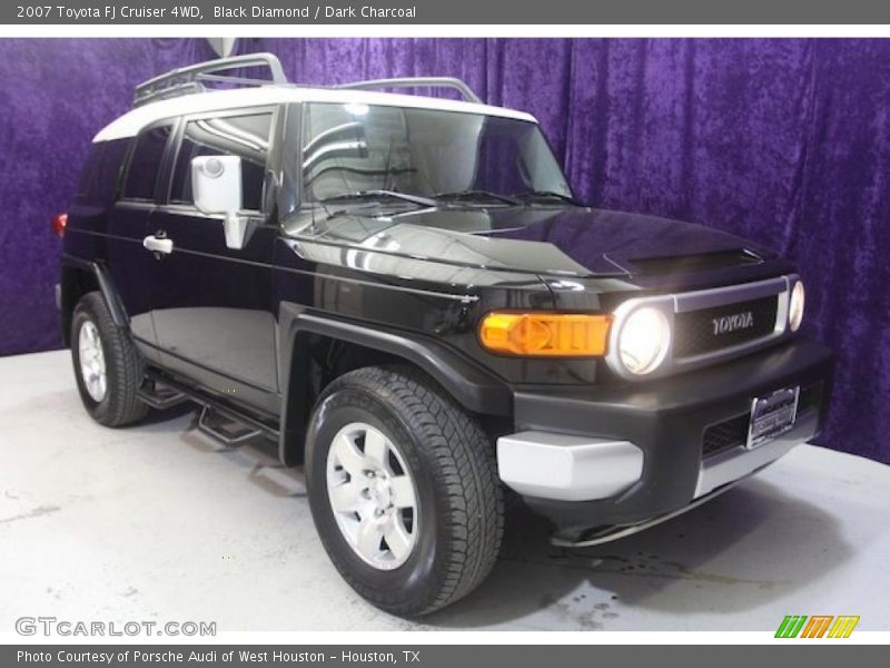 Black Diamond / Dark Charcoal 2007 Toyota FJ Cruiser 4WD
