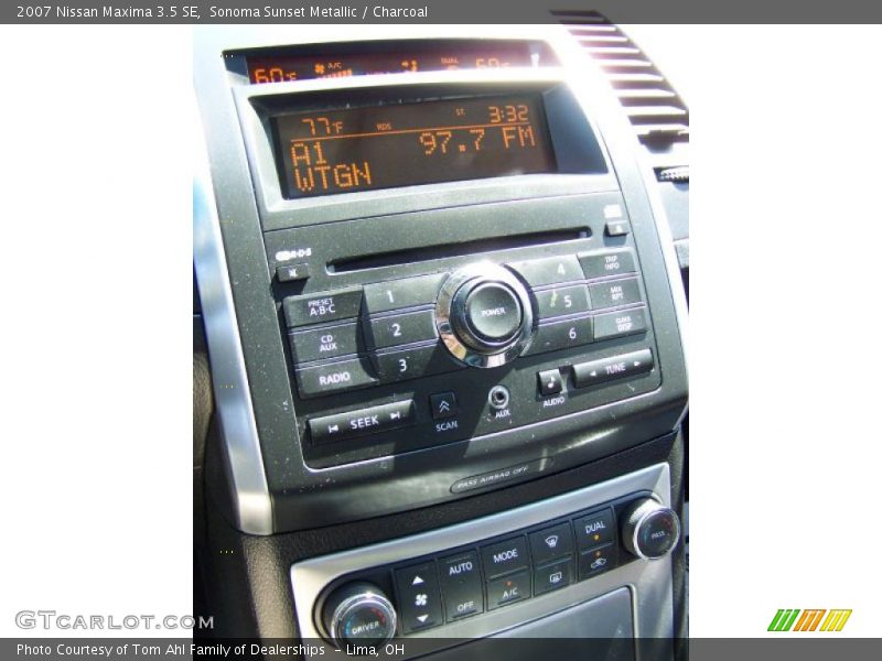 Sonoma Sunset Metallic / Charcoal 2007 Nissan Maxima 3.5 SE