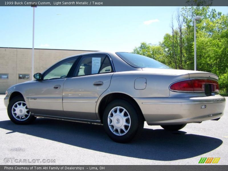Light Sandrift Metallic / Taupe 1999 Buick Century Custom