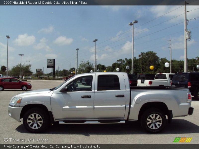 Alloy Silver / Slate 2007 Mitsubishi Raider LS Double Cab