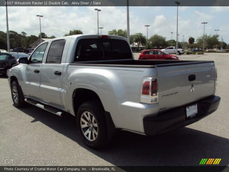 Alloy Silver / Slate 2007 Mitsubishi Raider LS Double Cab