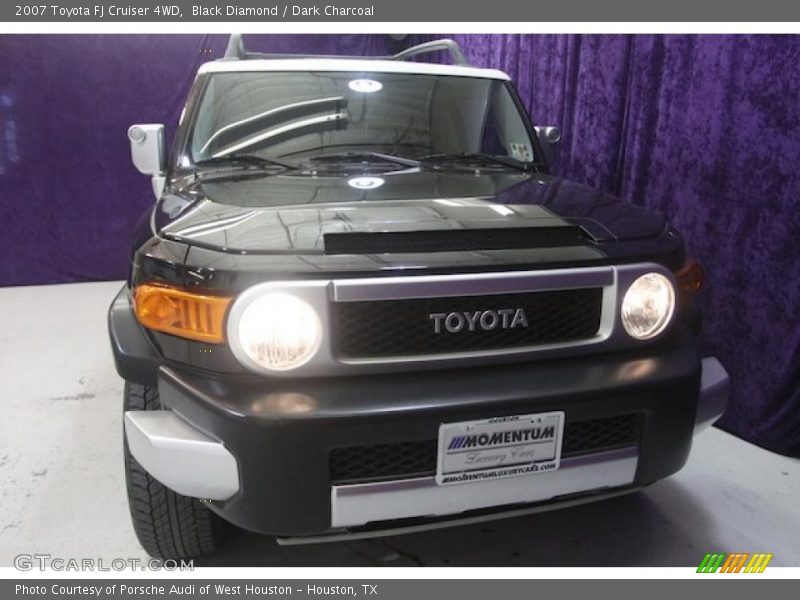 Black Diamond / Dark Charcoal 2007 Toyota FJ Cruiser 4WD