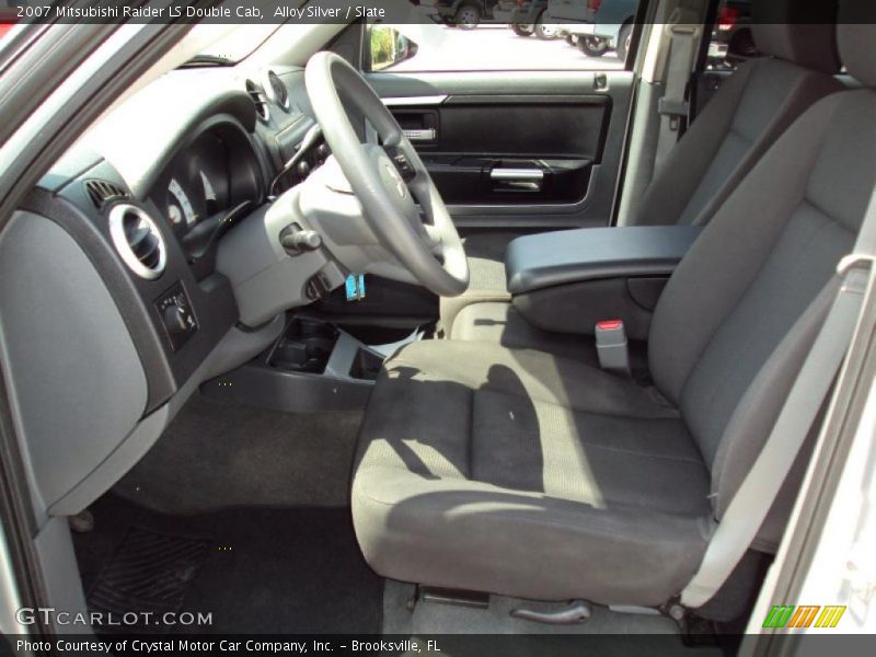 Alloy Silver / Slate 2007 Mitsubishi Raider LS Double Cab