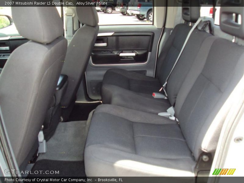 Alloy Silver / Slate 2007 Mitsubishi Raider LS Double Cab