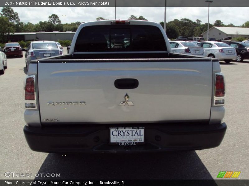Alloy Silver / Slate 2007 Mitsubishi Raider LS Double Cab