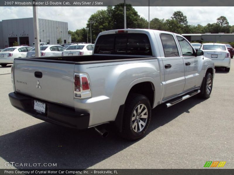 Alloy Silver / Slate 2007 Mitsubishi Raider LS Double Cab