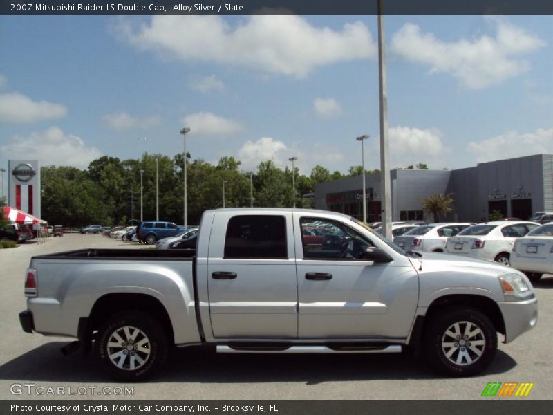 Alloy Silver / Slate 2007 Mitsubishi Raider LS Double Cab