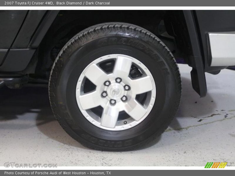 Black Diamond / Dark Charcoal 2007 Toyota FJ Cruiser 4WD