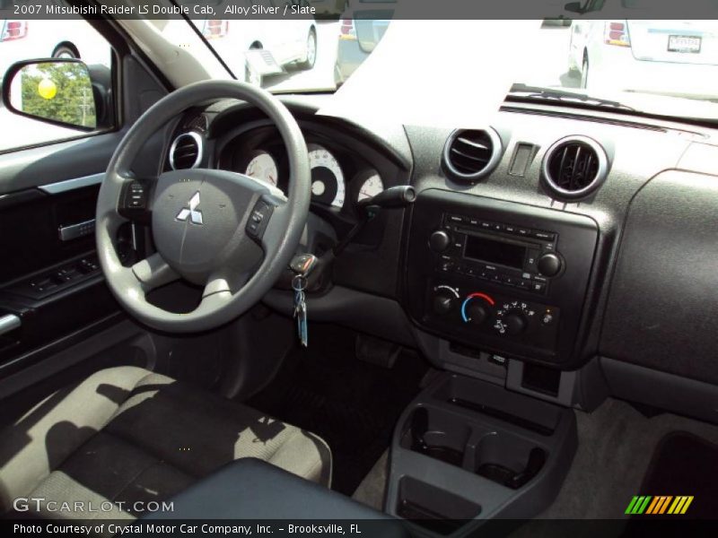 Alloy Silver / Slate 2007 Mitsubishi Raider LS Double Cab