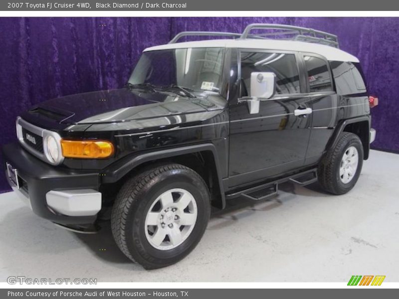 Black Diamond / Dark Charcoal 2007 Toyota FJ Cruiser 4WD