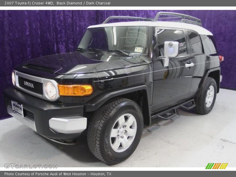 Black Diamond / Dark Charcoal 2007 Toyota FJ Cruiser 4WD