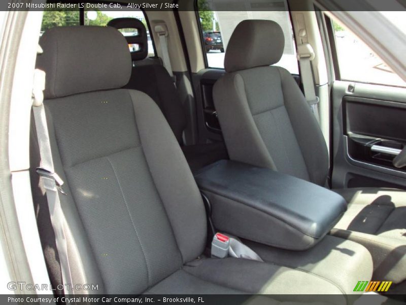 Alloy Silver / Slate 2007 Mitsubishi Raider LS Double Cab