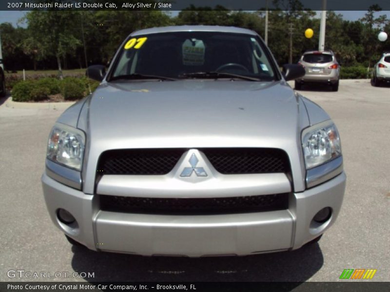 Alloy Silver / Slate 2007 Mitsubishi Raider LS Double Cab