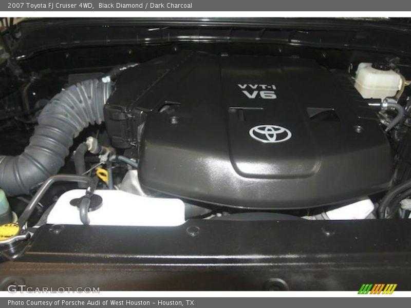 Black Diamond / Dark Charcoal 2007 Toyota FJ Cruiser 4WD
