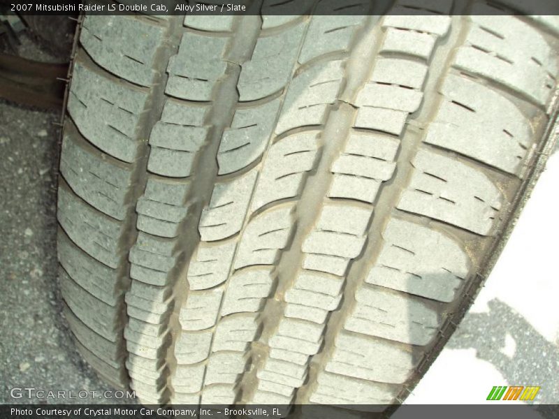 Alloy Silver / Slate 2007 Mitsubishi Raider LS Double Cab