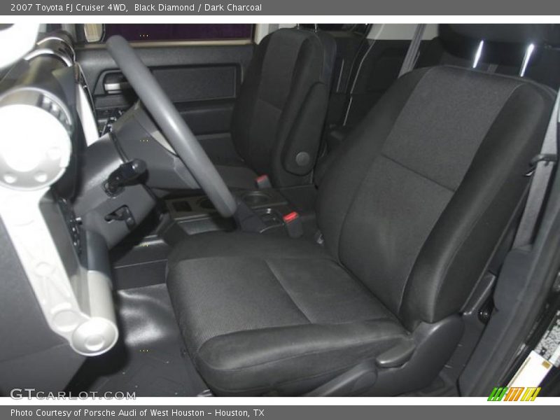 Black Diamond / Dark Charcoal 2007 Toyota FJ Cruiser 4WD
