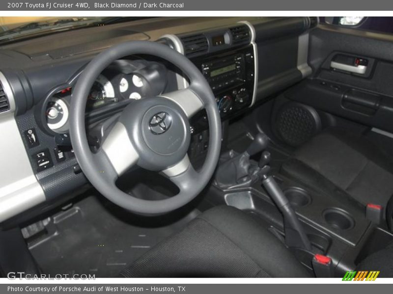 Black Diamond / Dark Charcoal 2007 Toyota FJ Cruiser 4WD