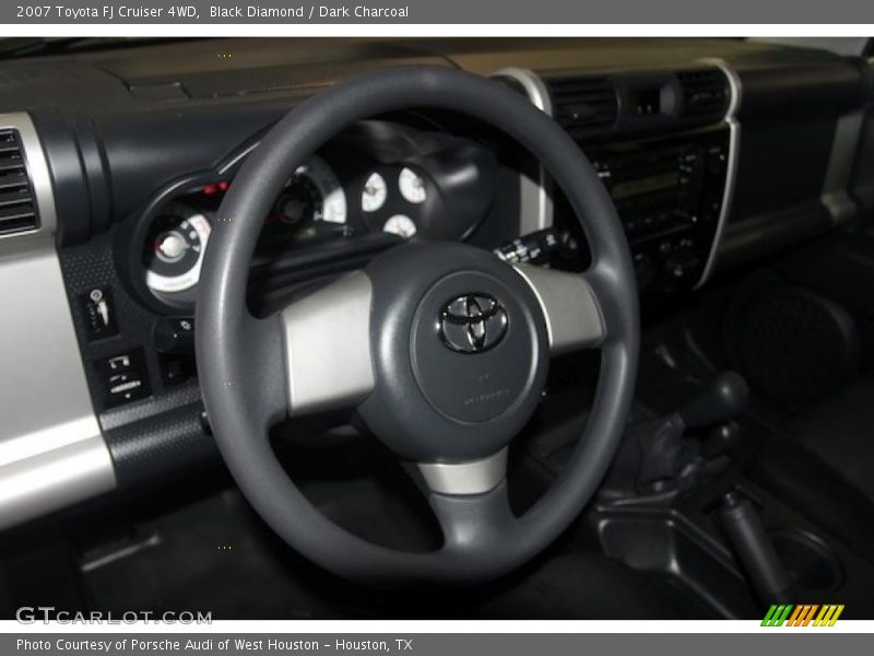 Black Diamond / Dark Charcoal 2007 Toyota FJ Cruiser 4WD